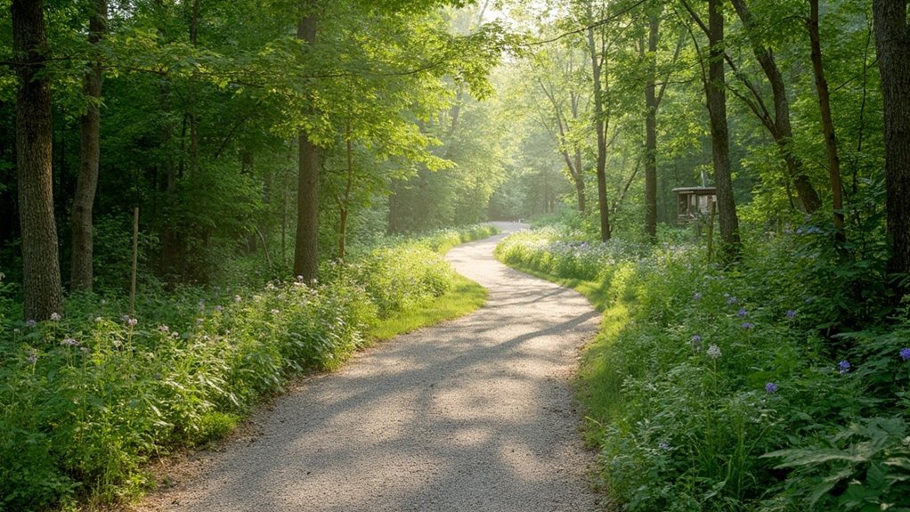 upgraded trails enhance hiking